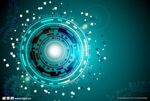 圓狀科技背景設(shè)計(jì)圖